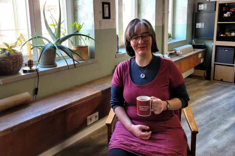 Coworkerin_Daniela-Malz_Krämerloft-Erfurt Coworkerin Daniela Malz im KrämerLoft Erfurt